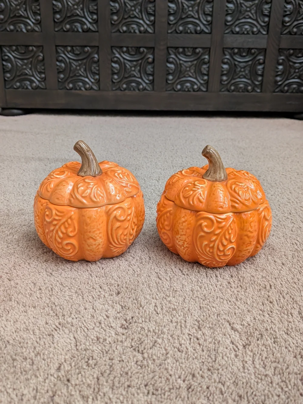 Pumpkin bowls